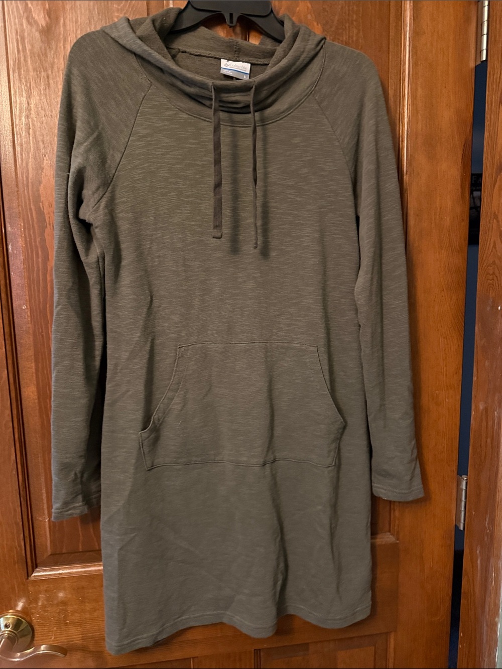 Columbia Olive Green Hooded Pullover